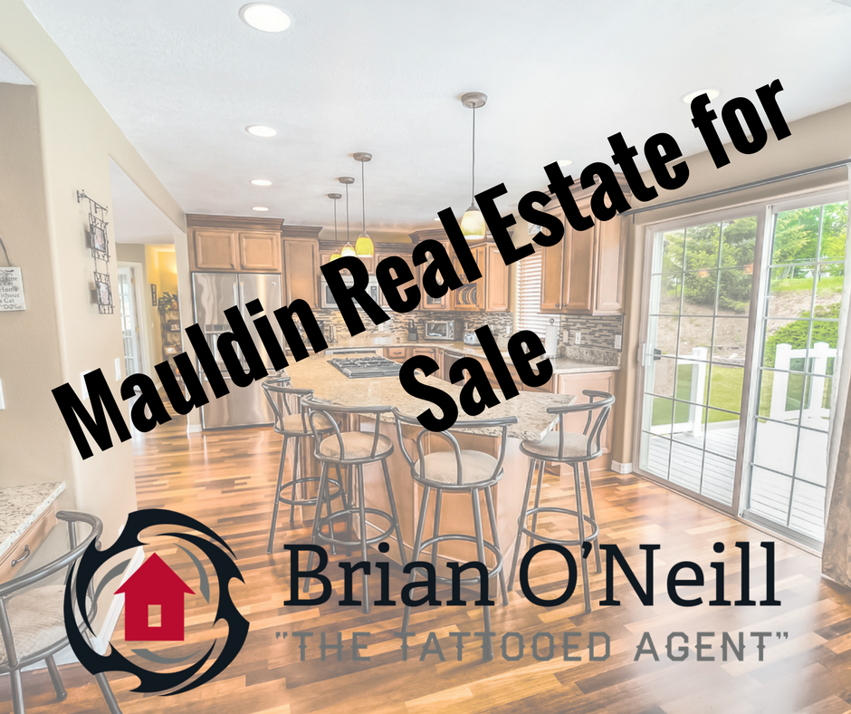 Mauldin South Carolina Homes for Sale Brian O'Neill "The Tattooed Agent"