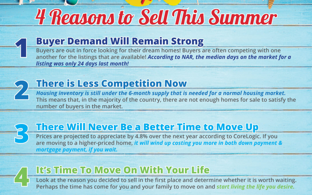 4 Reasons to Sell This Summer [INFOGRAPHIC]